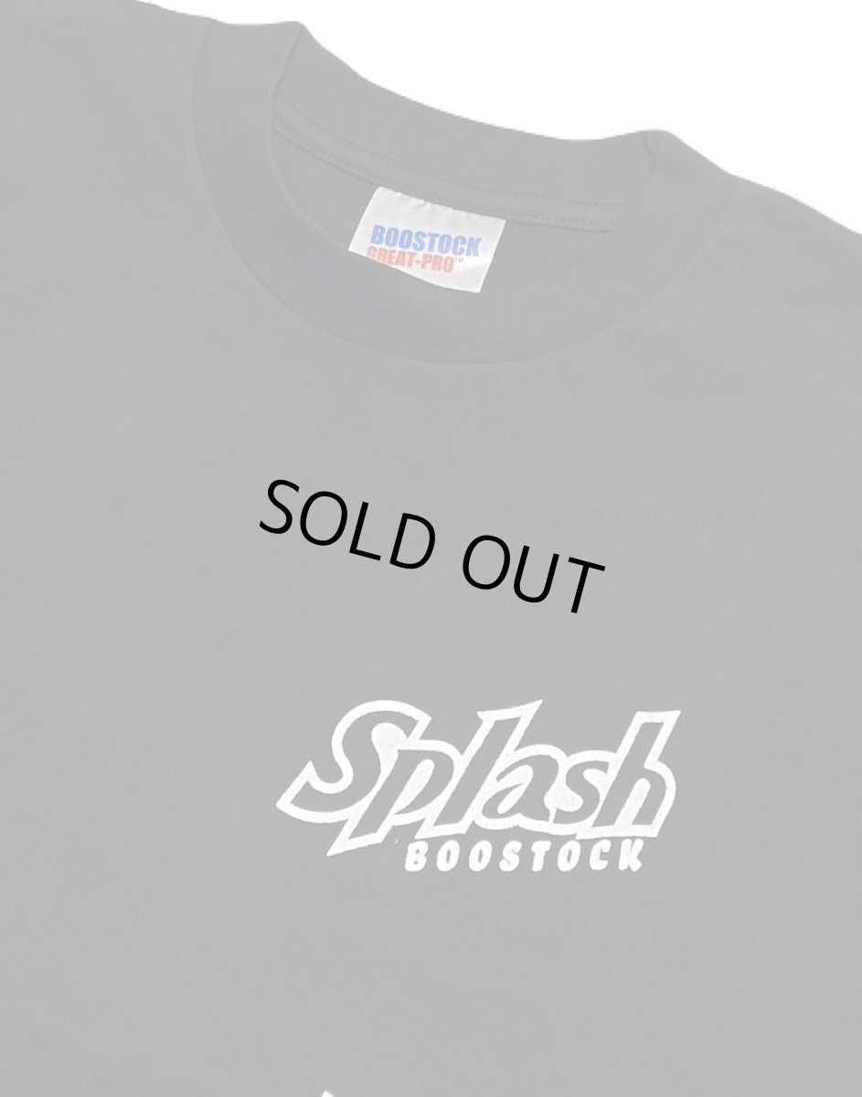 画像4: BOOSTOCK ブーストック splash Tシャツ BLACK (110cm〜170cm) (4)