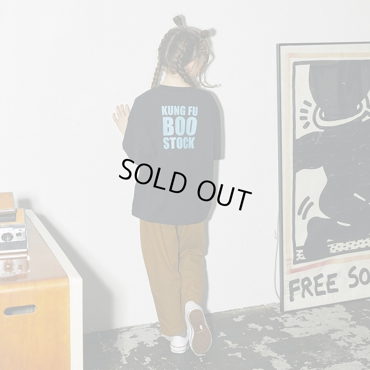 画像9: BOOSTOCK ブーストック KUNGFU Tシャツ BLACK (110cm〜170cm) (9)