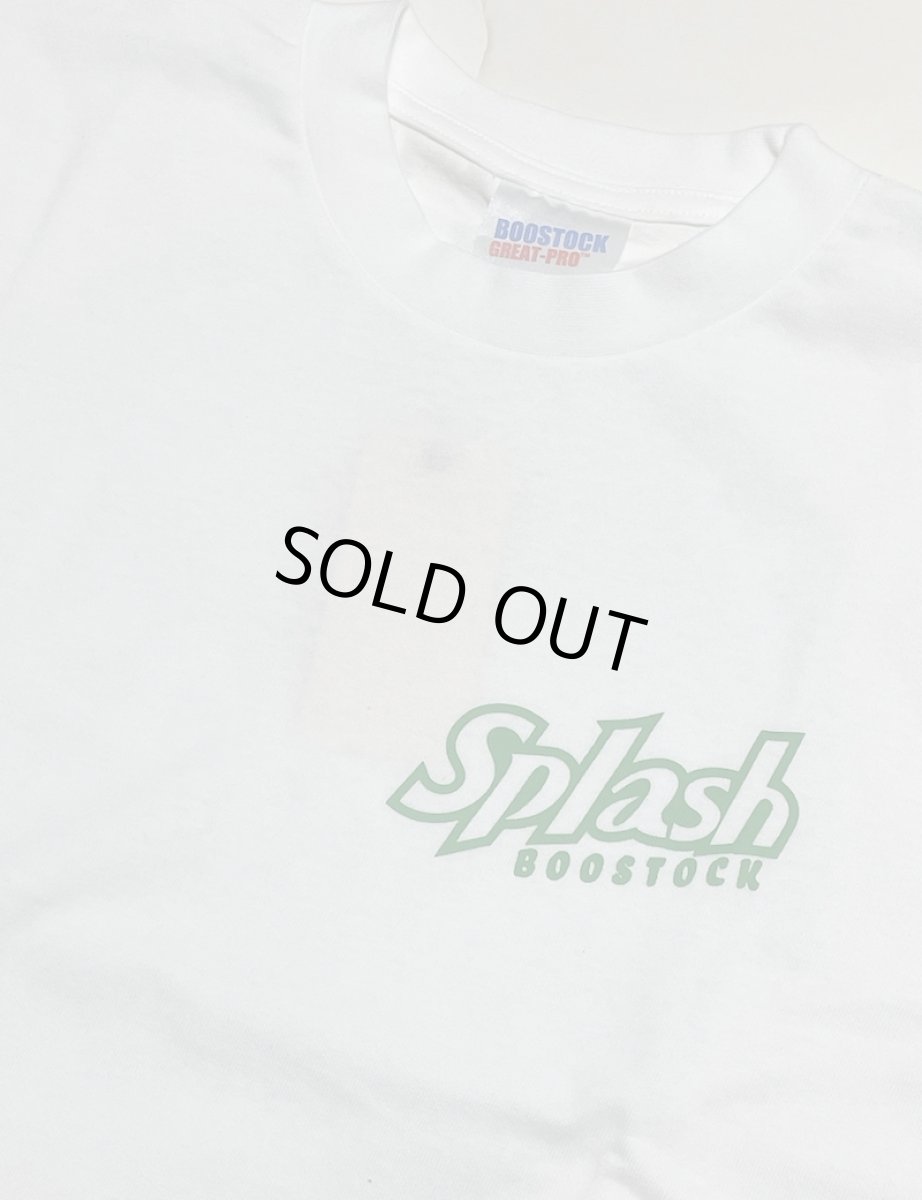 画像4: BOOSTOCK ブーストック splash Tシャツ WHITE (110cm〜170cm) (4)