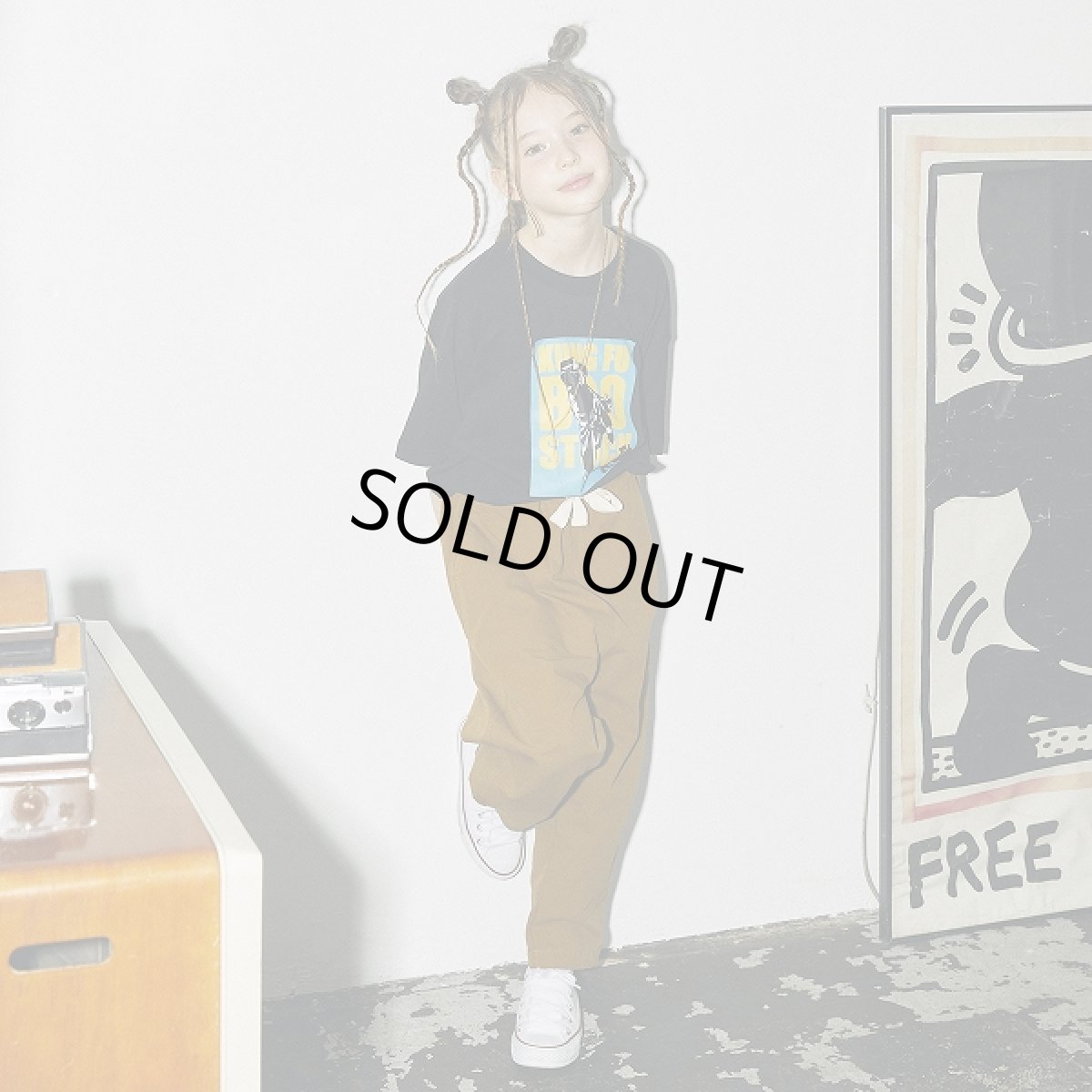 画像10: BOOSTOCK ブーストック KUNGFU Tシャツ BLACK (110cm〜170cm) (10)