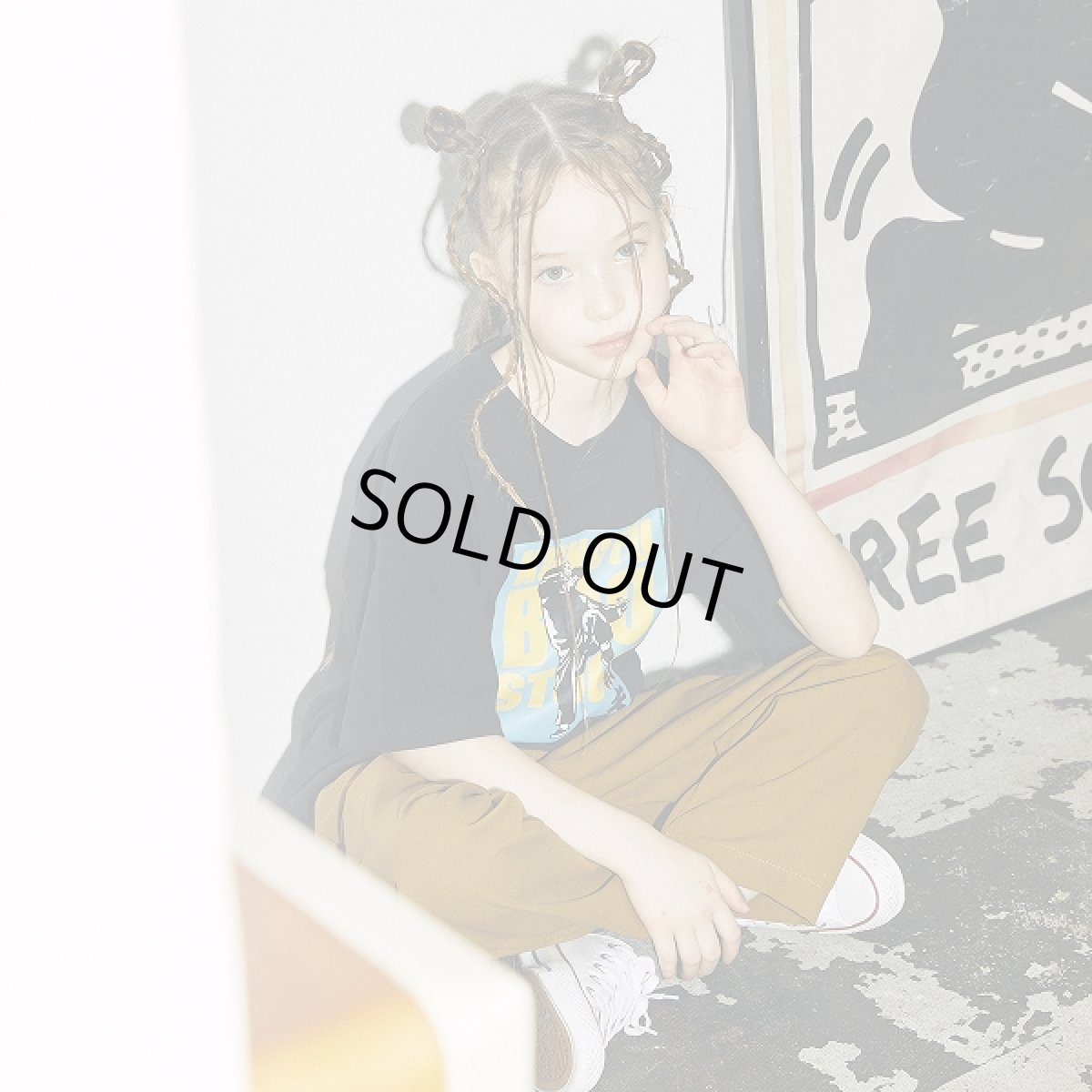 画像2: BOOSTOCK ブーストック KUNGFU Tシャツ BLACK (110cm〜170cm) (2)