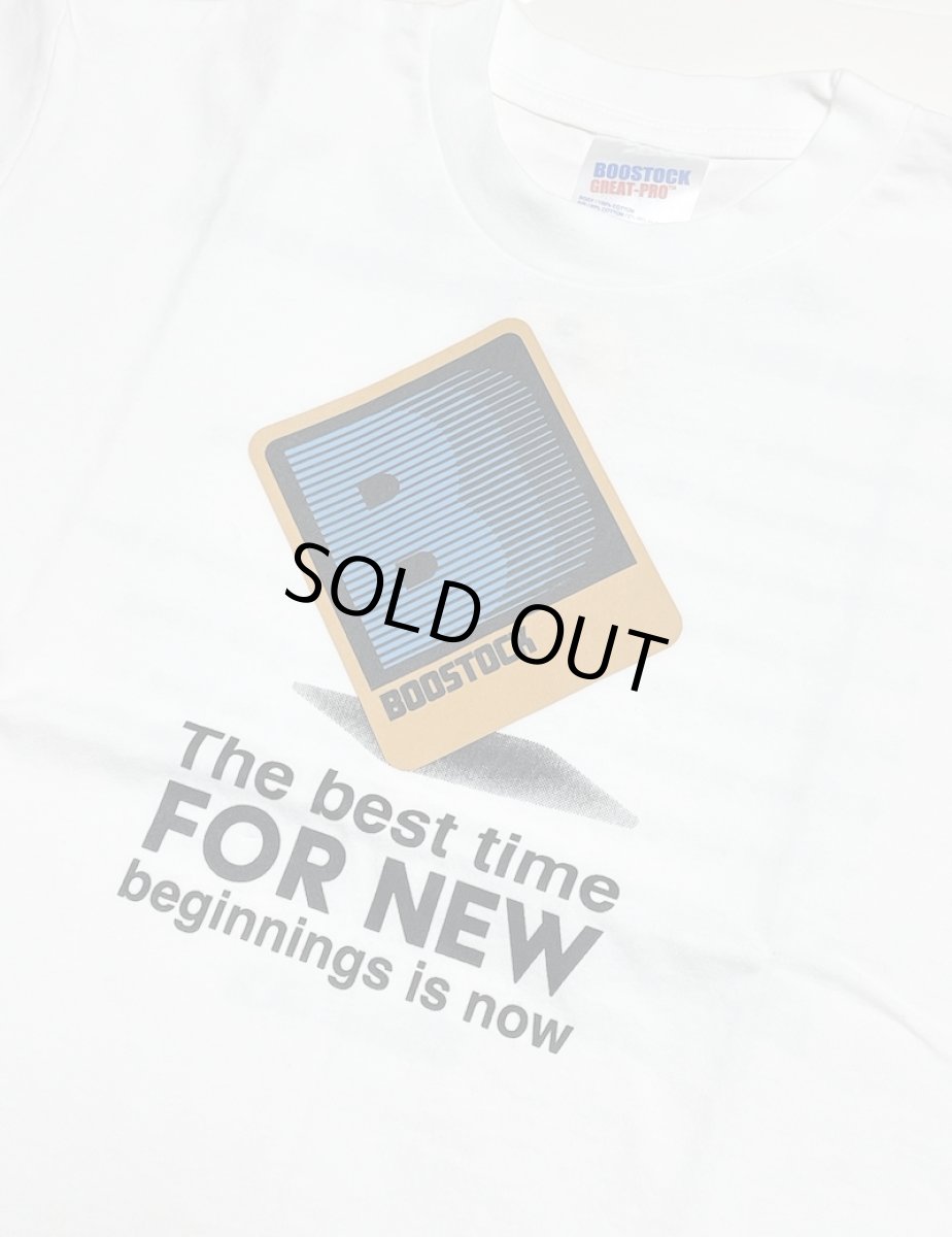画像2: BOOSTOCK ブーストック NEW Tシャツ WHITE (110cm〜170cm) (2)