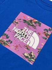 画像2: THE NORTH FACE kids T S/S Sunshade Graphic Tee トドラーショートスリーブサンシェードグラフィックティー（キッズ）ヒーローブルー・HB (130cm〜160cm) (2)