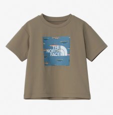 画像1: THE NORTH FACE kids T S/S Sunshade Graphic Tee トドラーショートスリーブサンシェードグラフィックティー（キッズ）クラシックカーキ・CK (100cm〜120cm) (1)