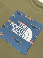 画像2: THE NORTH FACE kids T S/S Sunshade Graphic Tee トドラーショートスリーブサンシェードグラフィックティー（キッズ）クラシックカーキ・CK (130cm〜160cm) (2)