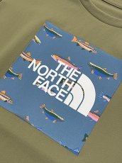 画像2: THE NORTH FACE kids T S/S Sunshade Graphic Tee トドラーショートスリーブサンシェードグラフィックティー（キッズ）クラシックカーキ・CK (100cm〜120cm) (2)
