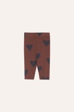 画像2: The Campamento ザ・カンパメント HEARTS BROWN BABY LEGGINGS (2)