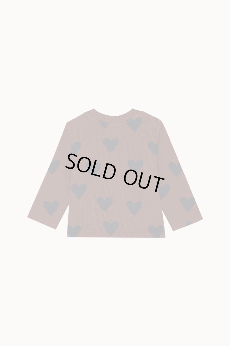 画像2: The Campamento ザ・カンパメント HEARTS BROWN BABY TSHIRT (2)