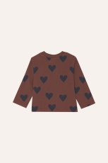 画像2: The Campamento (カンパメント) HEARTS BROWN BABY TSHIRT (2)