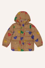 画像1: The Campamento (カンパメント) MULTICOLOR SQUIRRELS PUFFER JACKET (1)