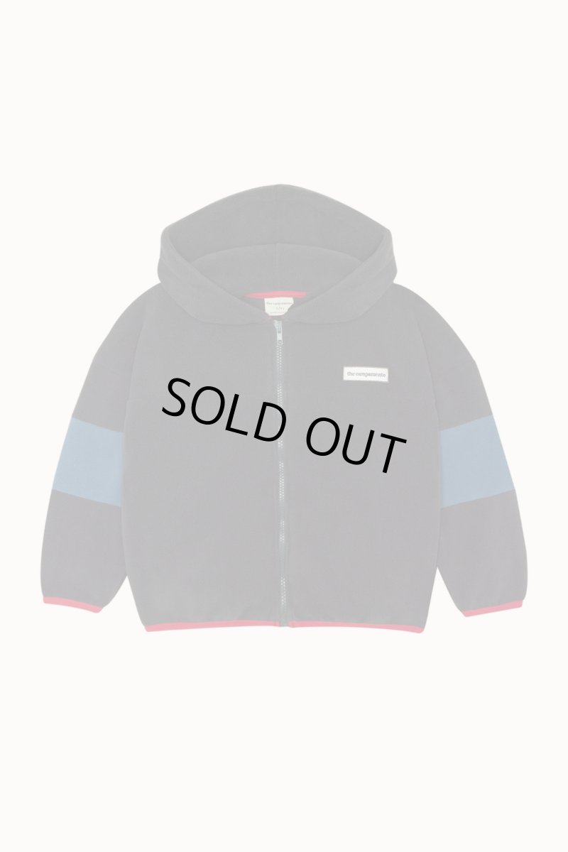 画像1: 【SALE40%OFF】The Campamento ザ・カンパメント COLOR BLOCK POLAR ZIPPED SWEATSHIRT (1)