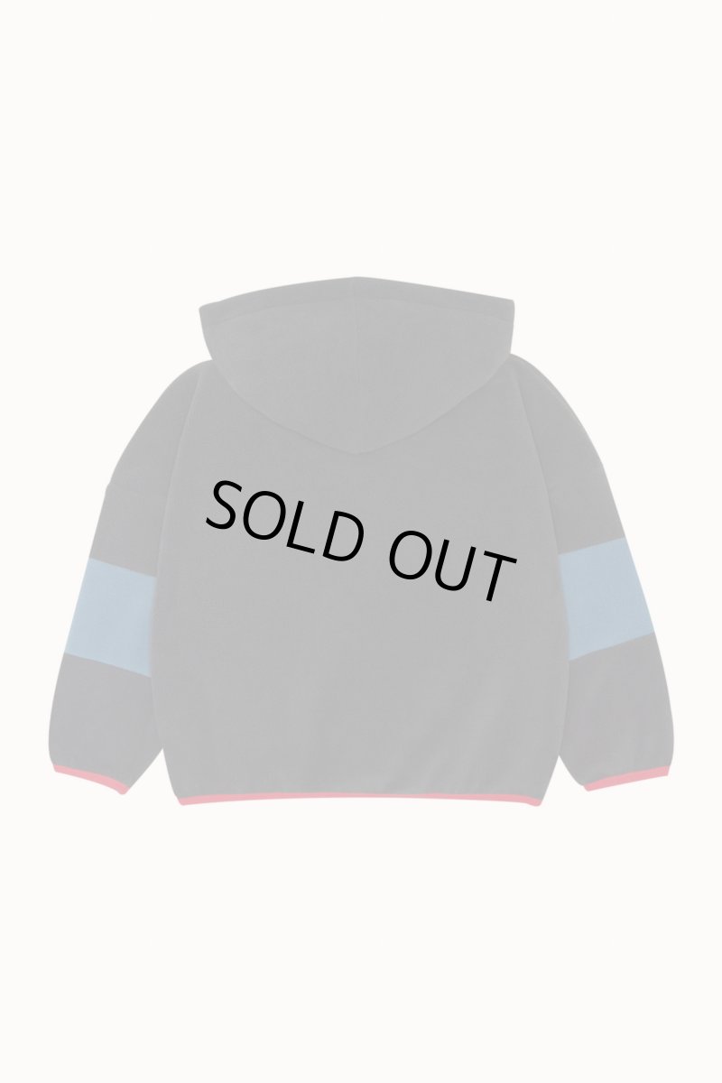 画像4: 【SALE40%OFF】The Campamento ザ・カンパメント COLOR BLOCK POLAR ZIPPED SWEATSHIRT (4)