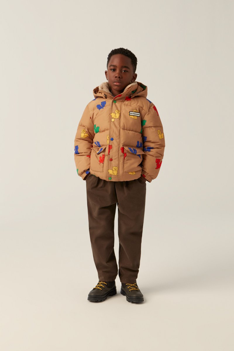 画像2: The Campamento ザ・カンパメント MULTICOLOR SQUIRRELS PUFFER JACKET (2)