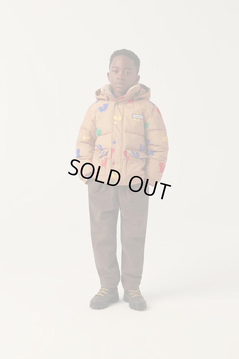 画像2: 【SALE30%OFF】The Campamento ザ・カンパメント MULTICOLOR SQUIRRELS PUFFER JACKET (2)