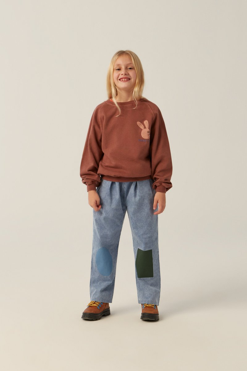 画像2: The Campamento ザ・カンパメント RABBIT BROWN SWEATSHIRT (2)