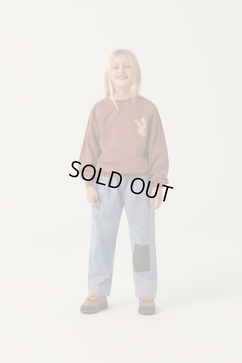 画像2: 【SALE35%OFF】The Campamento ザ・カンパメント RABBIT BROWN SWEATSHIRT (2)