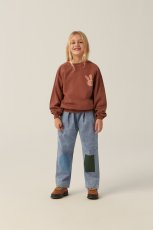 画像2: The Campamento (カンパメント) RABBIT BROWN SWEATSHIRT (2)