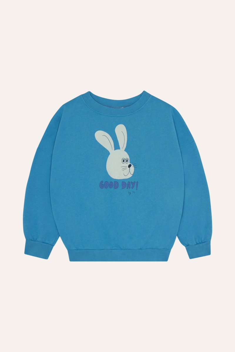 画像1: The Campamento (カンパメント) RABBIT BLUE SWEATSHIRT (1)