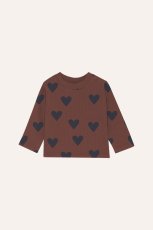 画像1: The Campamento (カンパメント) HEARTS BROWN BABY TSHIRT (1)