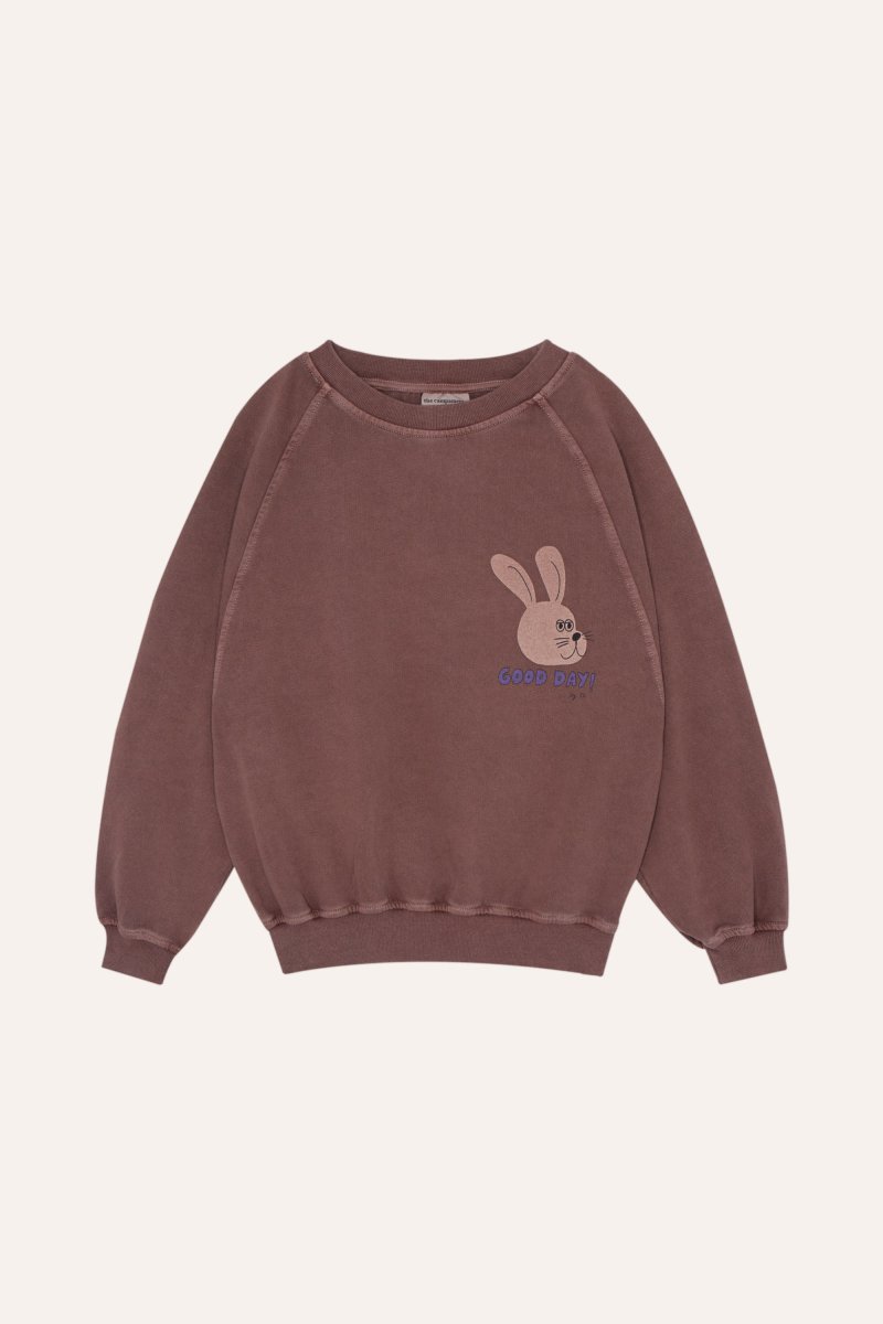 画像1: The Campamento (カンパメント) RABBIT BROWN SWEATSHIRT (1)