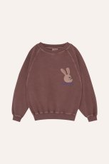 画像1: The Campamento (カンパメント) RABBIT BROWN SWEATSHIRT (1)