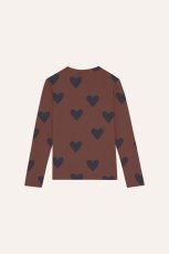 画像4: The Campamento (カンパメント) HEARTS BROWN TSHIRT (4)