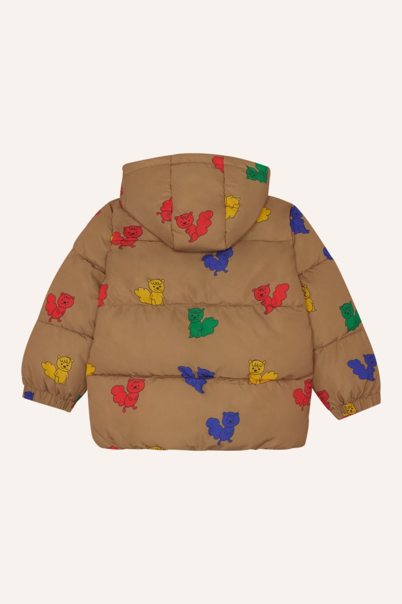 画像4: The Campamento ザ・カンパメント MULTICOLOR SQUIRRELS PUFFER JACKET (4)