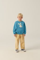 画像2: The Campamento (カンパメント) RABBIT BLUE SWEATSHIRT (2)