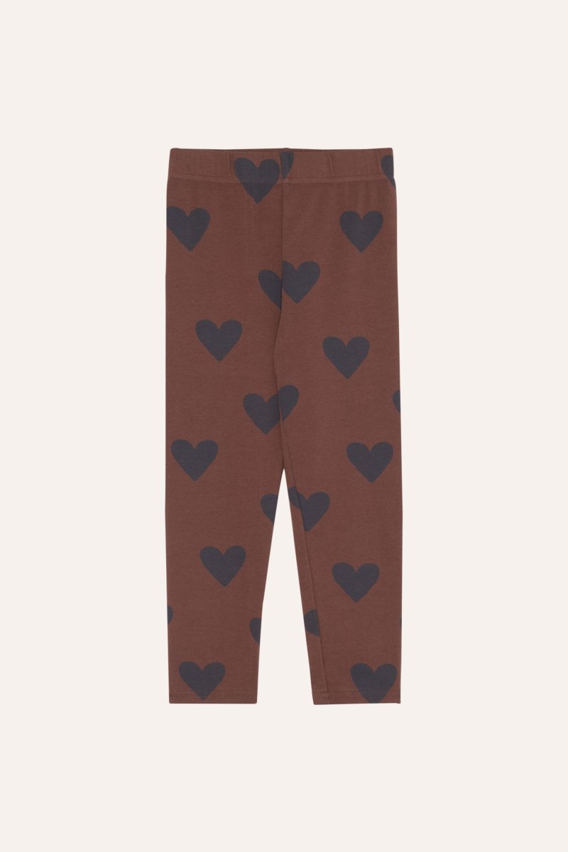 画像1: The Campamento (カンパメント) HEARTS BROWN LEGGINGS (1)