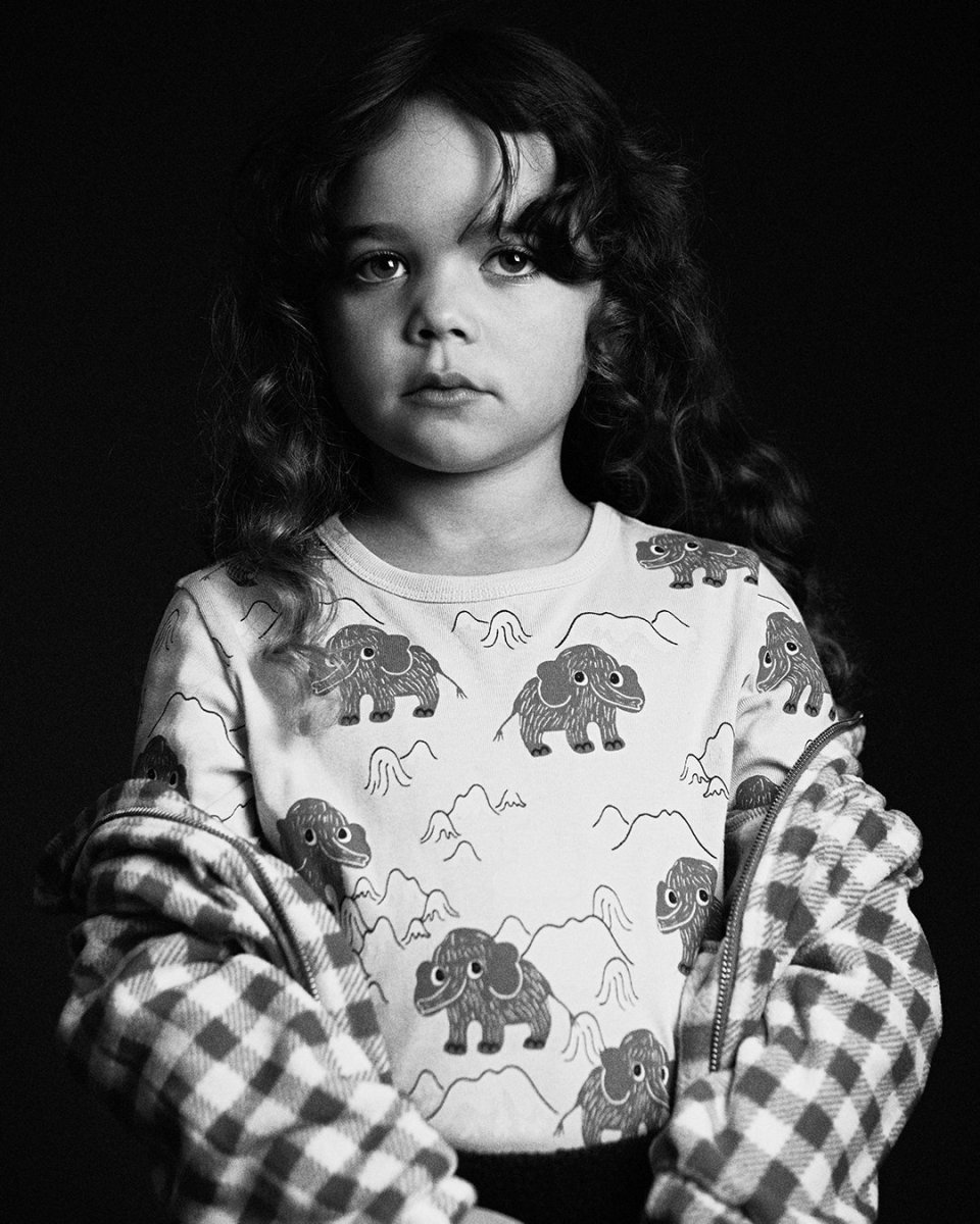 画像2: Mini Rodini ミニロディー二 MAMMOTH LONG SLEEVE T-SHIRT (2)