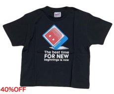 画像1: BOOSTOCK ブーストック NEW Tシャツ BLACK (110cm〜170cm) (1)
