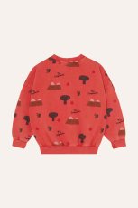 画像4: The Campamento (カンパメント) Mountains Red Sweatshirt (4)
