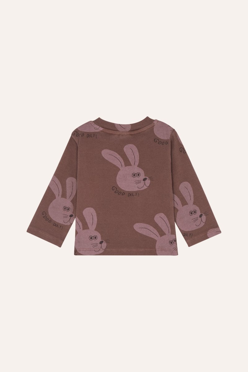画像2: The Campamento ザ・カンパメント Rabbit Brown Baby Tshirt (2)
