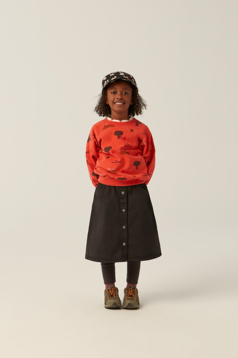 画像2: The Campamento ザ・カンパメント Mountains Red Sweatshirt (2)