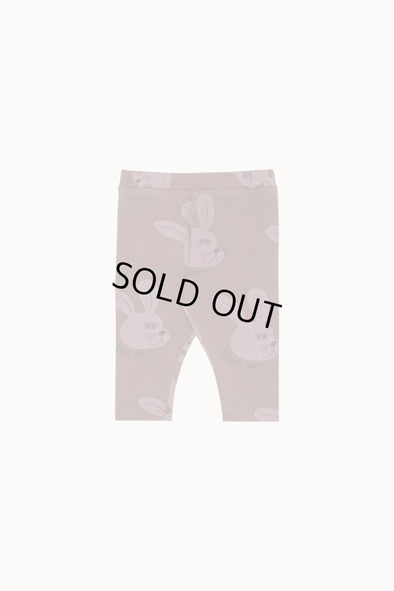 画像1: The Campamento ザ・カンパメント Rabbits Brown Baby Leggings (1)