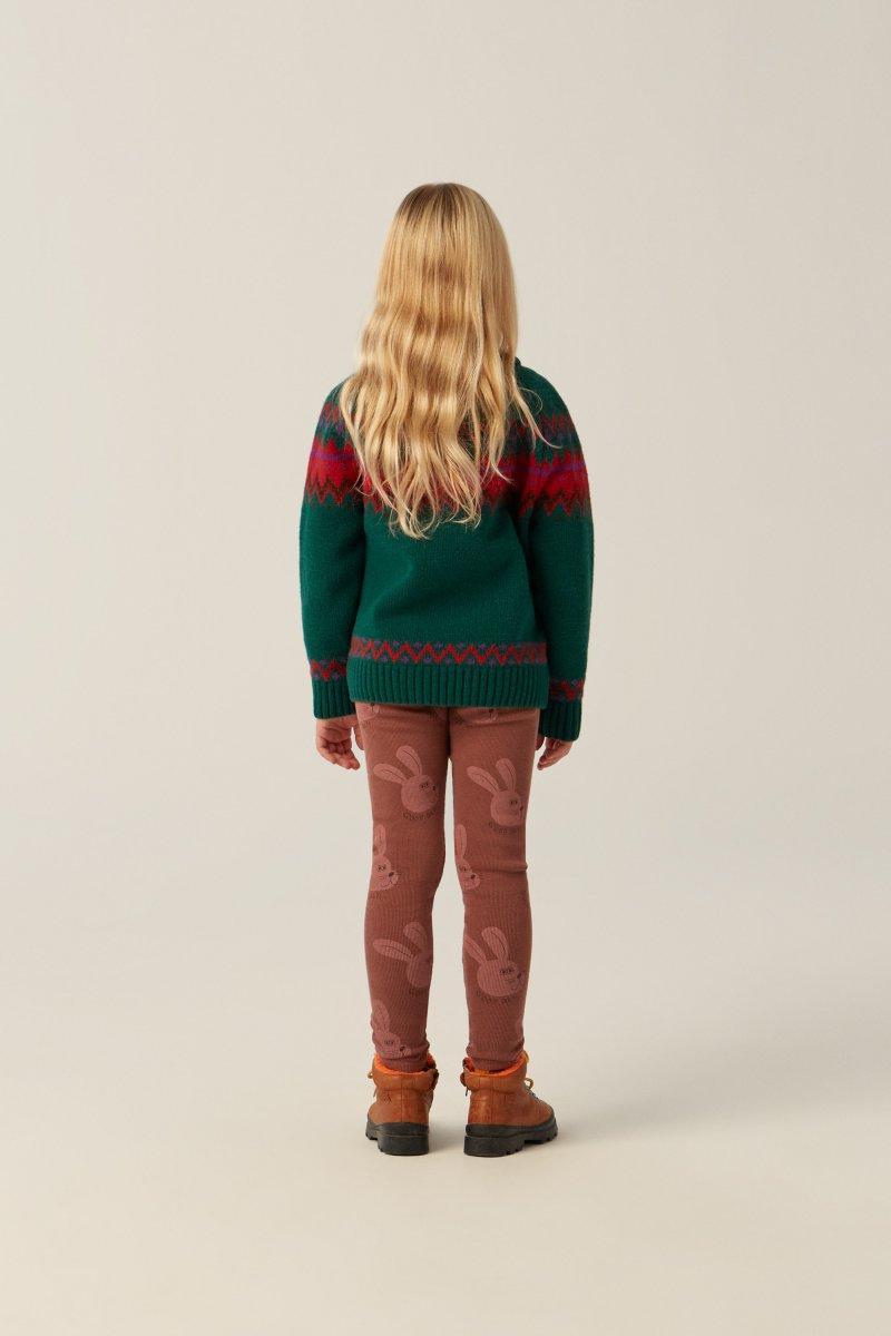 画像3: The Campamento ザ・カンパメント Rabbit Brown Leggings (3)