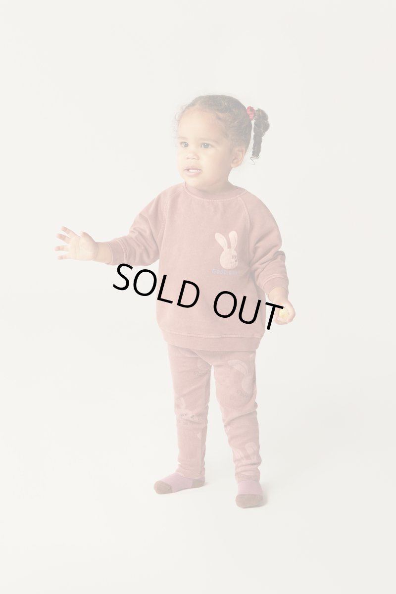 画像2: The Campamento ザ・カンパメント Rabbits Brown Baby Leggings (2)