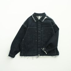 画像8: MOUN TEN. マウンテン denim work blouson(organic cotton) 0(145-155cm) (8)