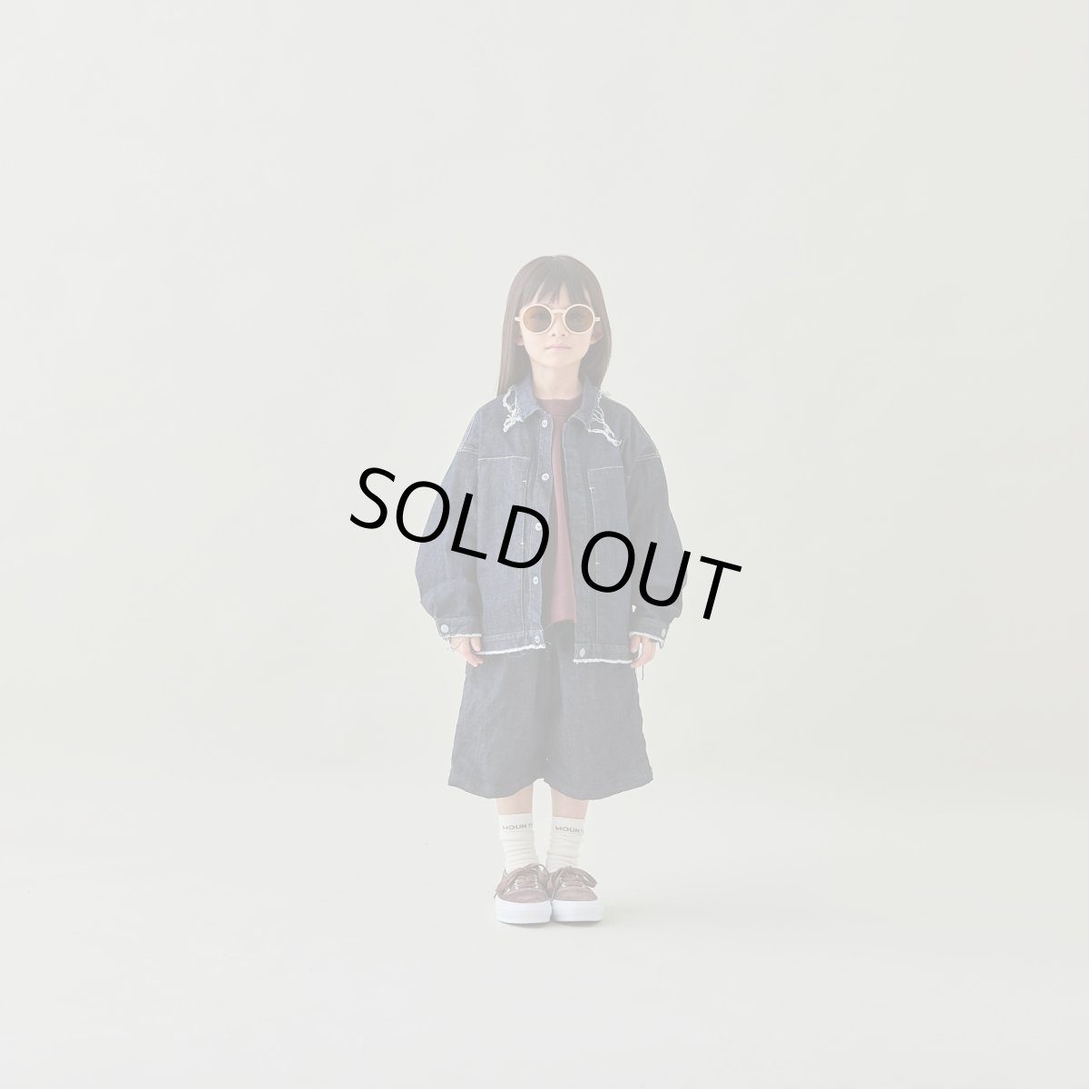 画像5: MOUN TEN. マウンテン denim work blouson(organic cotton) 0(145-155cm) (5)