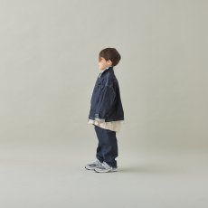 画像4: MOUN TEN. マウンテン denim work blouson(organic cotton) 0(145-155cm) (4)