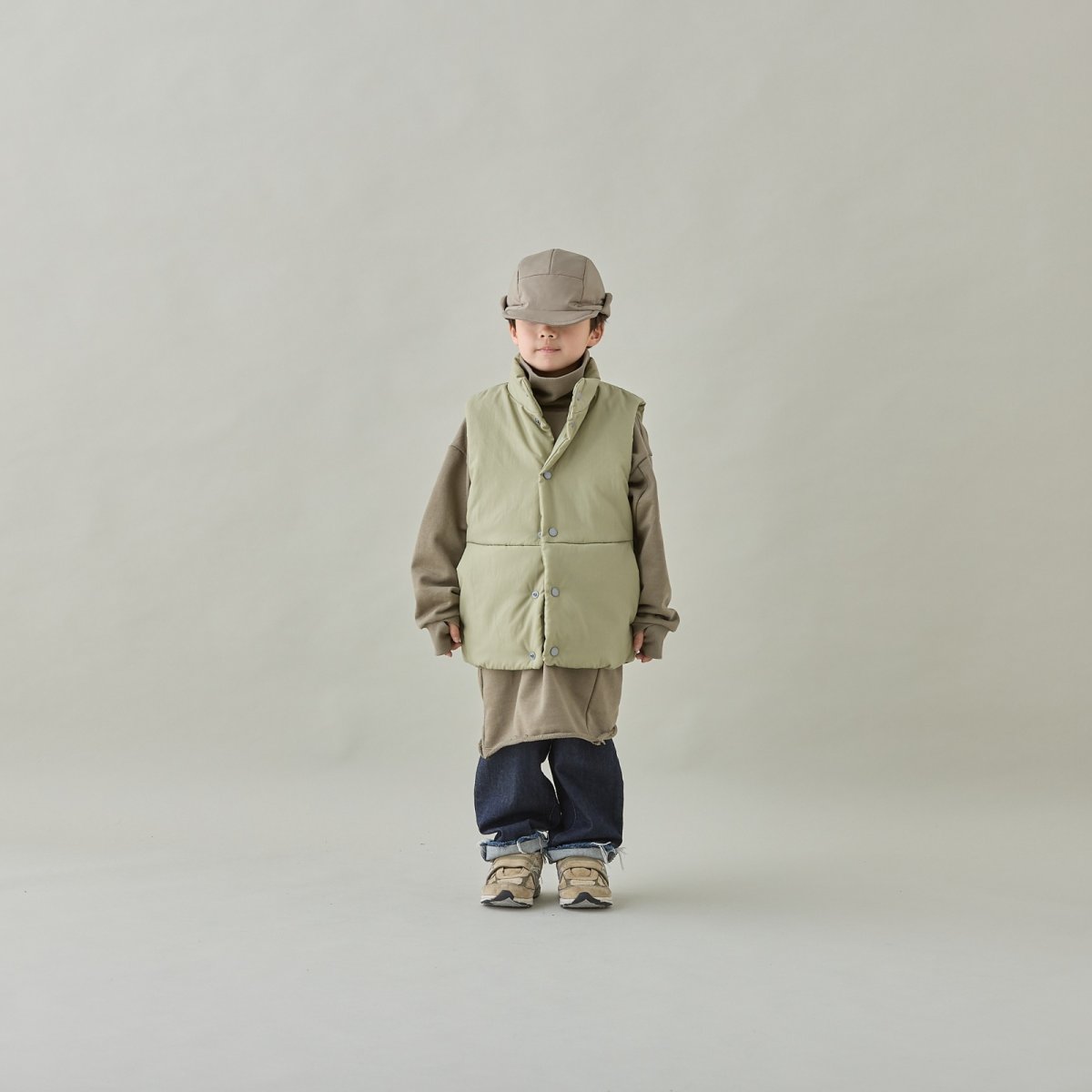 画像2: MOUN TEN. マウンテン puff vest 110cm-140cm (2)