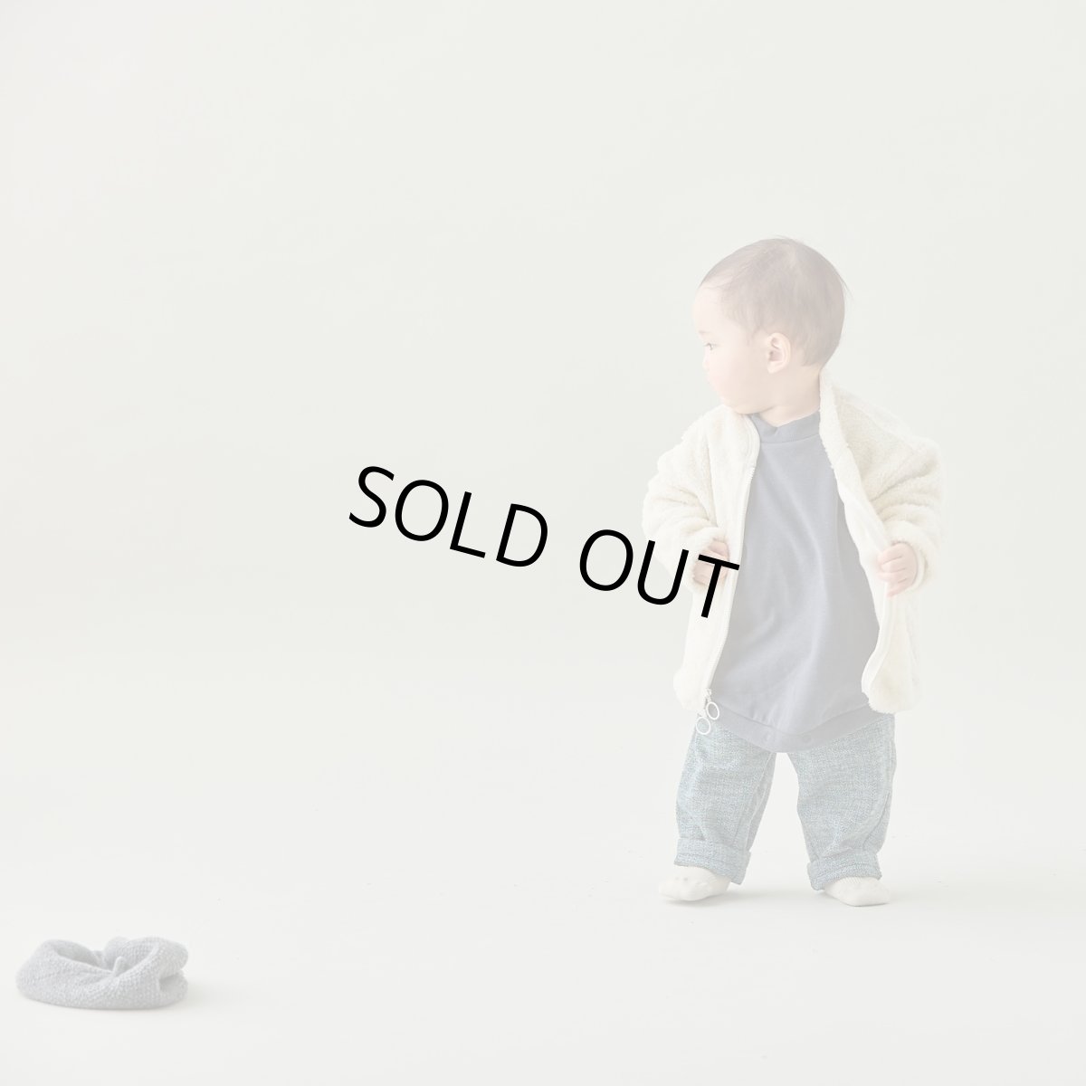 画像2: 【SALE40%OFF】MOUN TEN. マウンテン stretch sweat crewneck(for baby) 70cm-80cm (2)