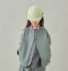 画像1: MOUN TEN. マウンテン bright twill zip blouson 110cm-140cm (1)