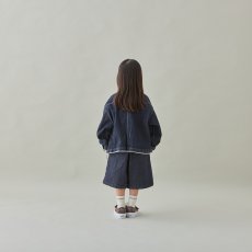 画像7: MOUN TEN. マウンテン denim work blouson(organic cotton) 0(145-155cm) (7)