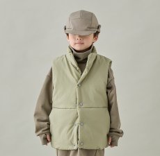 画像1: MOUN TEN. マウンテン puff vest 110cm-140cm (1)