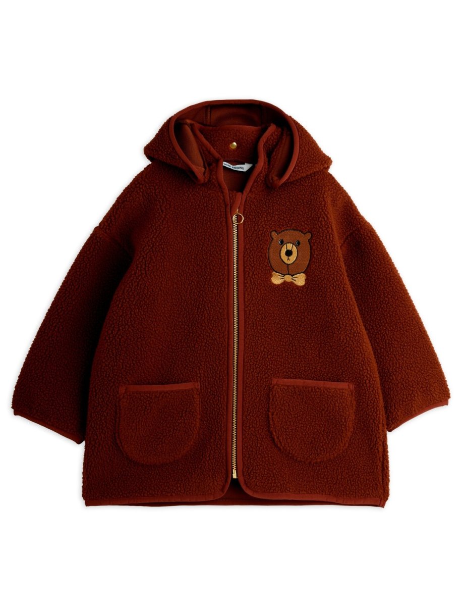 画像5: Mini Rodini ミニロディー二 BEAR PILE JACKET (5)
