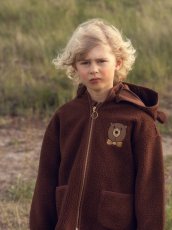 画像4: Mini Rodini ミニロディー二 BEAR PILE JACKET (4)