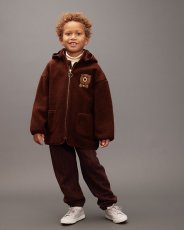 画像2: Mini Rodini ミニロディー二 BEAR PILE JACKET (2)