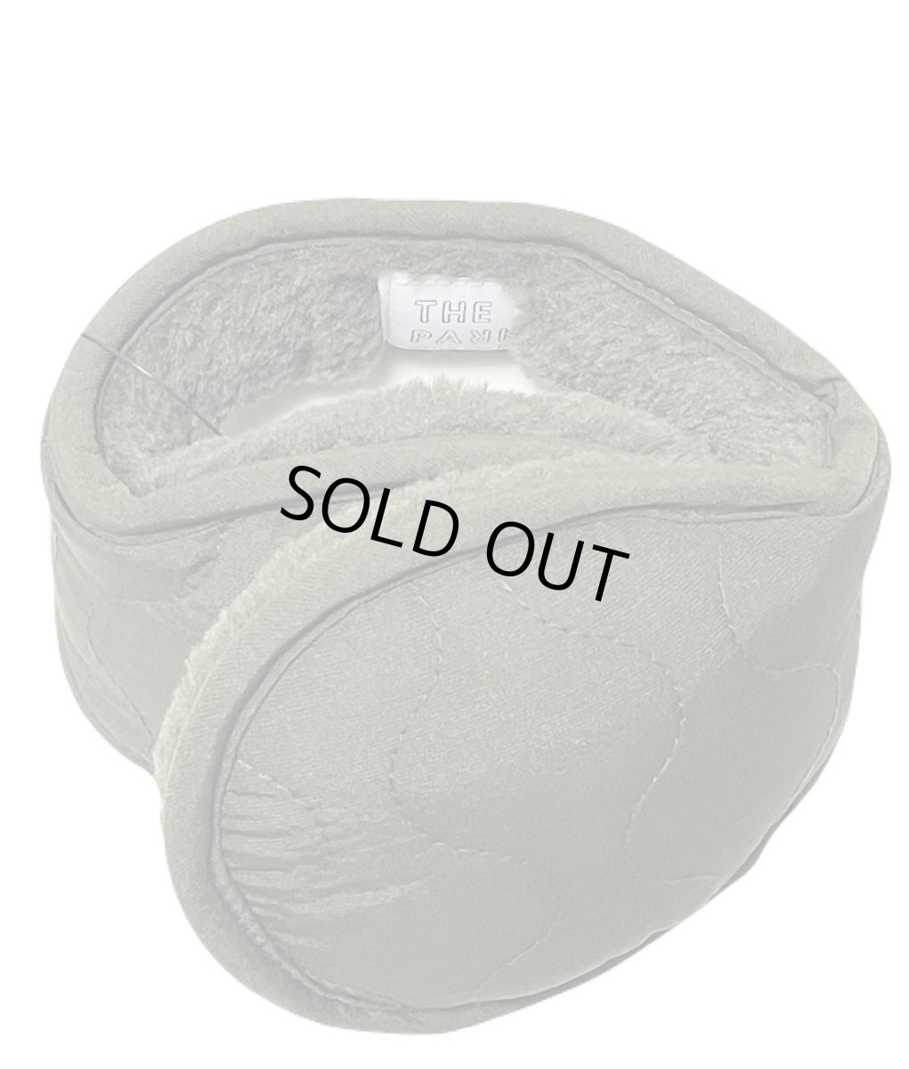 画像1: THE PARK SHOP ザ・パークショップ MILQUILT EARMUFFS (1)