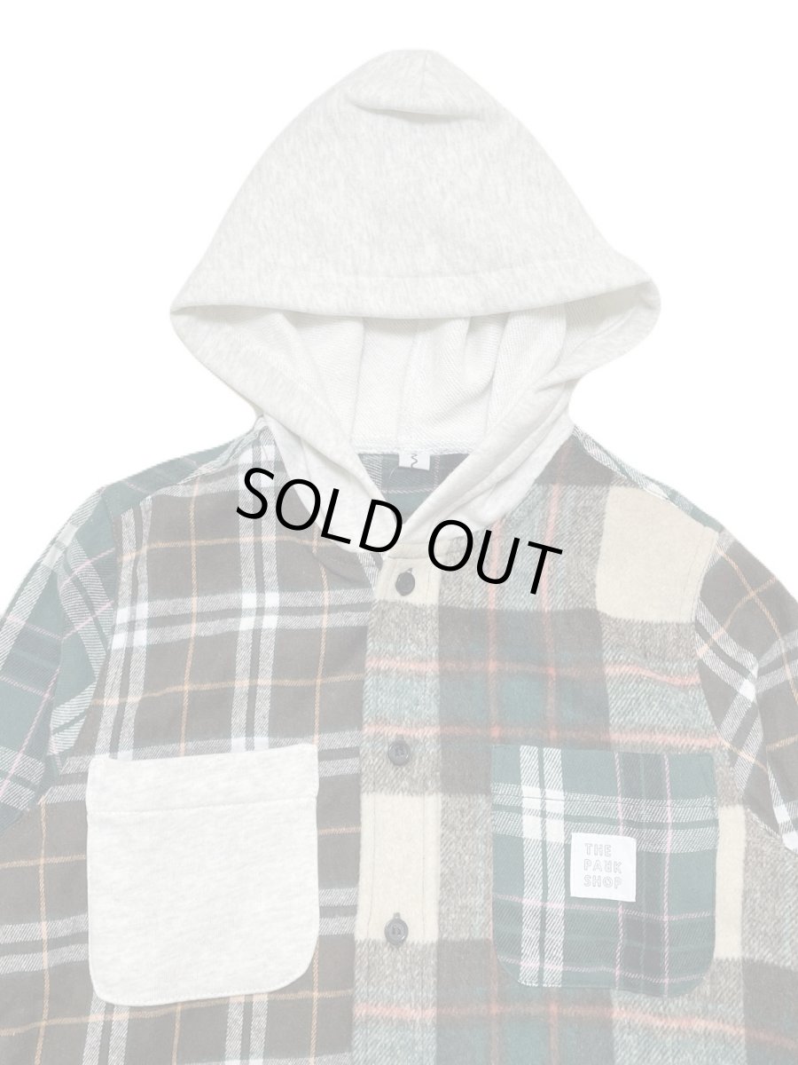 画像2: 【SALE30%OFF】THE PARK SHOP ザ・パークショップ CRAZY CHECK SHIRTS (2)